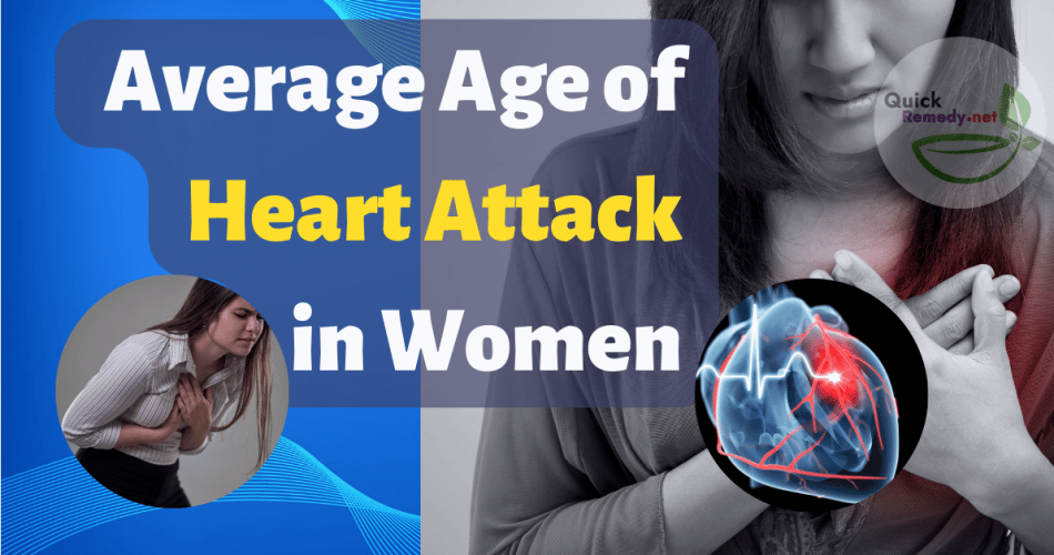 Average Age of Heart Attack in Females