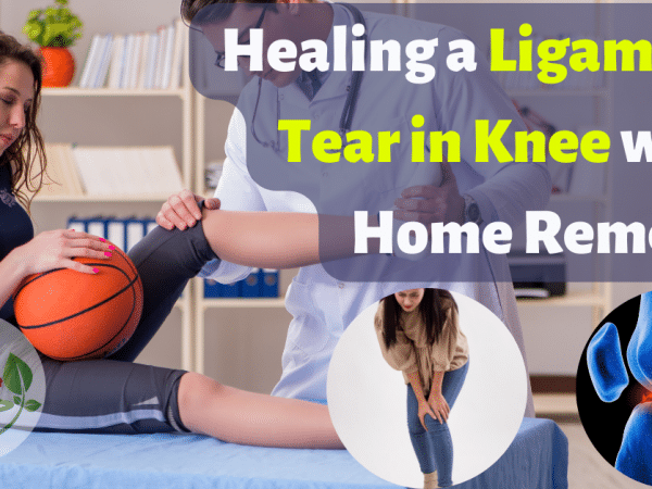ligament tear in knee home remedy
